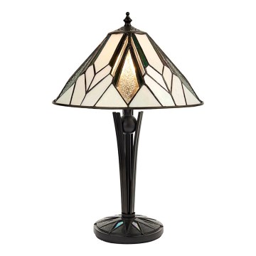 Endon 70365 - Stolná lampa Tiffany ASTORIA 1xE14/40W/230V priemer 30 cm