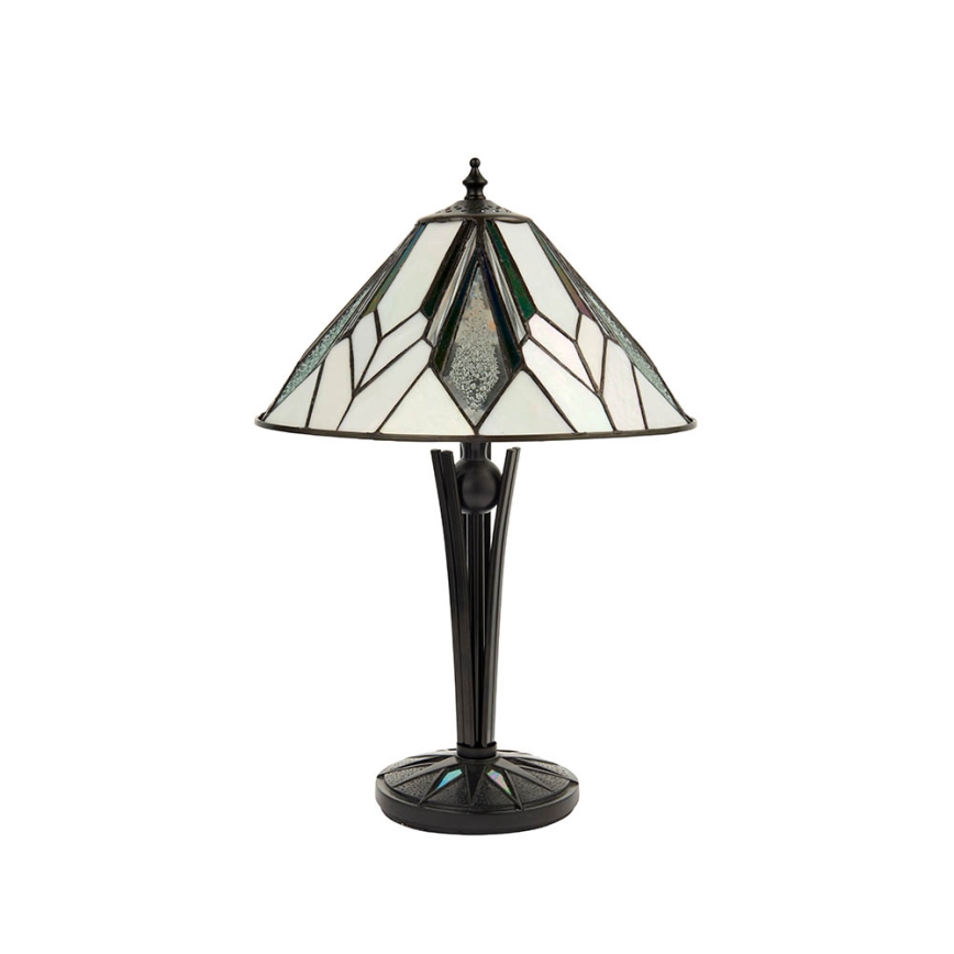Endon 70365 - Stolná lampa Tiffany ASTORIA 1xE14/40W/230V priemer 30 cm