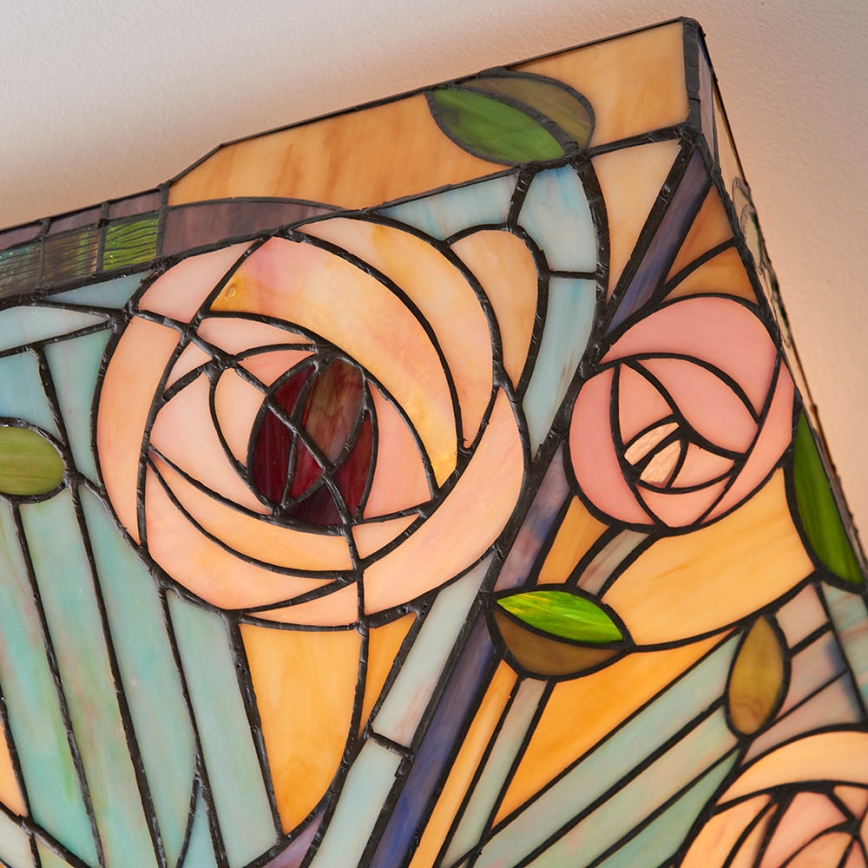 Endon 70698 - Stropné svietidlo Tiffany WILLOW 2xE27/60W/230V