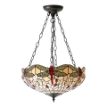 Endon 70759 - Luster na reťazi DRAGONFLY 3xE27/60W/230V pr. 41 cm