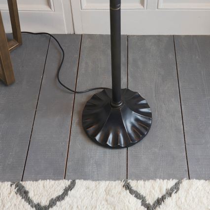 Endon 70936 - Stojacia lampa FARGO 2xE27/60W/230V priemer 50 cm