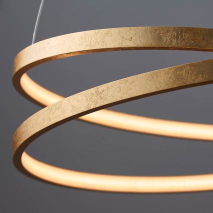 Endon 72479 - LED Luster na lanku SCRIBBLE LED/31,5W/230V 3000K zlatá