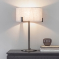 Endon 72631 - Stolná lampa HAYFIELD 1xE27/40W/230V bronzová/šedá