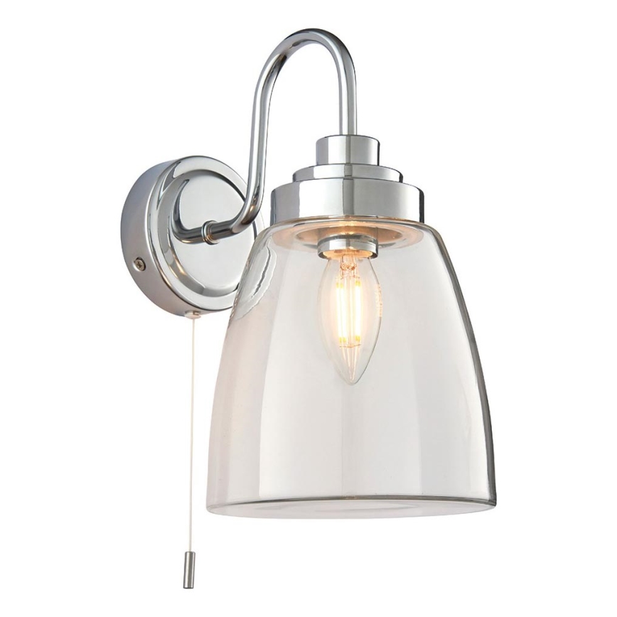 Endon 77088 - Kúpeľňové nástenné svietidlo ASHBURY 1xE14/4W/230V IP44 lesklý chróm