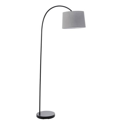 Endon 78163 - Stojacia lampa CARLSON 1xE27/60W/230V šedá/čierna