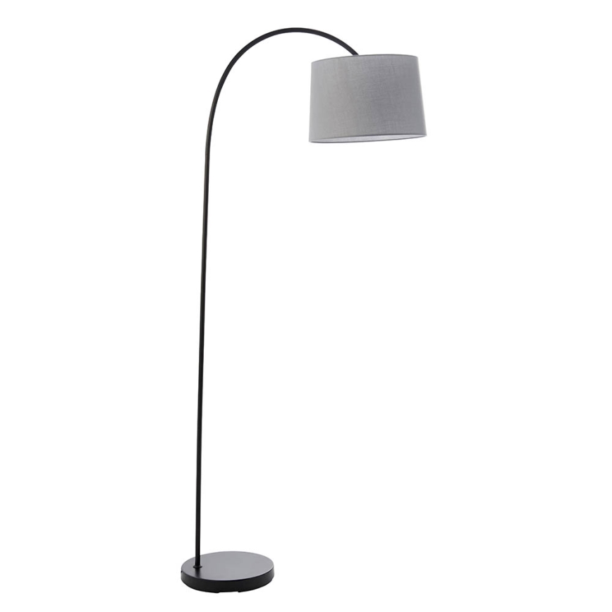 Endon 78163 - Stojacia lampa CARLSON 1xE27/60W/230V šedá/čierna