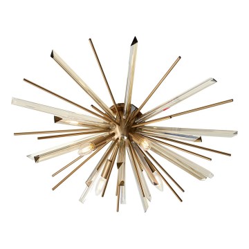 Endon 81937 - Stropné svietidlo 4xE14/40W/230V pr. 80 cm zlaté