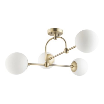 Endon 90843 - Prisadený luster ONTARIO 4xE14/7W/230V mosadz