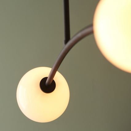 Endon 92940 - Luster na tyči BALANCE 4xG9/3W/230V čierna