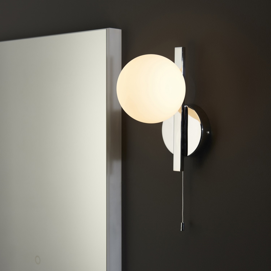 Endon 94080 - Kúpeľňové nástenné svietidlo SPA 1xG9/3W/230V IP44 lesklý chróm