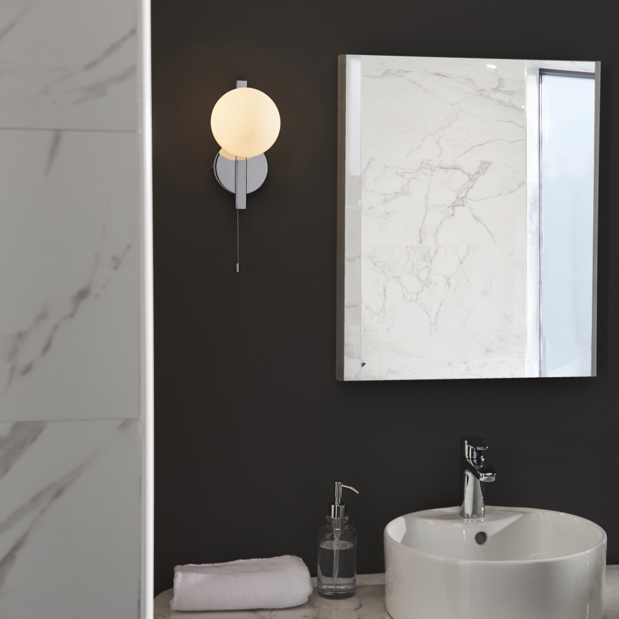Endon 94080 - Kúpeľňové nástenné svietidlo SPA 1xG9/3W/230V IP44 lesklý chróm