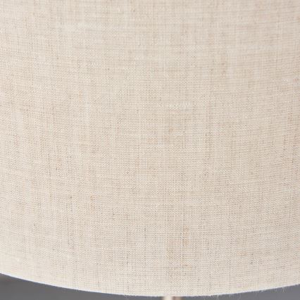Endon 94369 - Stolná lampa HIGHCLERE 3xE14/18W/230V béžová/matný chróm
