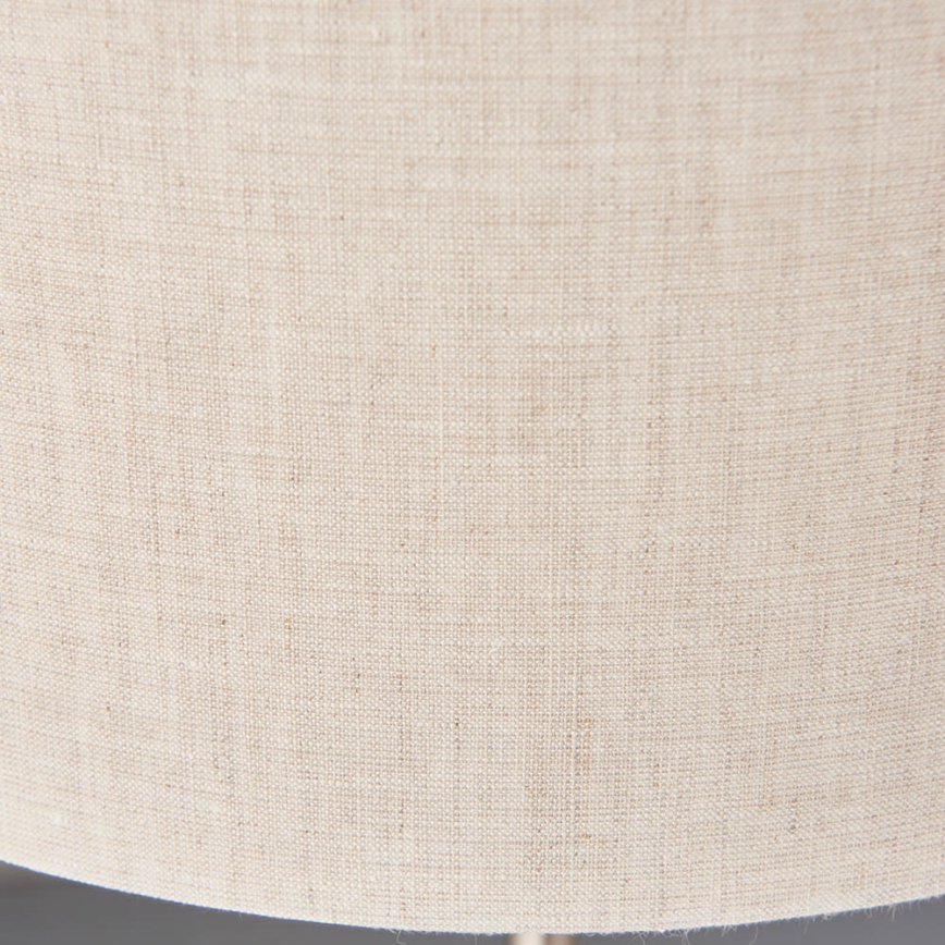 Endon 94369 - Stolná lampa HIGHCLERE 3xE14/18W/230V béžová/matný chróm