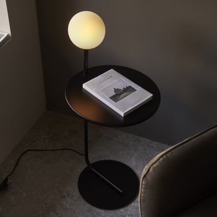 Endon 96713 - Stojacia lampa HALO 1xG9/3W/230V čierna