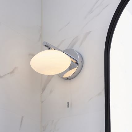 Endon 97181 - Kúpeľňové nástenné svietidlo MOBIAS 1xG9/3W/230V IP44 lesklý chróm