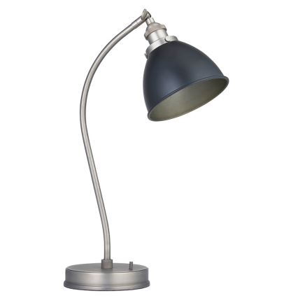 Endon 98752 - Stolová lampa FRANKLIN 1xE14/7W/230V matný chróm/antracit