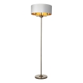 Endon 98935 - Stojacia lampa HIGHCLERE 3xE14/40W/230V biela/mosadz pr. 47 cm