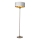 Endon 98935 - Stojacia lampa HIGHCLERE 3xE14/40W/230V biela/mosadz pr. 47 cm