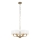Endon 98936 - Luster na reťazi HIGHCLERE 6xE14/28W/230V biela/mosadz