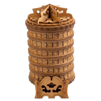 EscapeWelt - Drevený hlavolam Cryptex