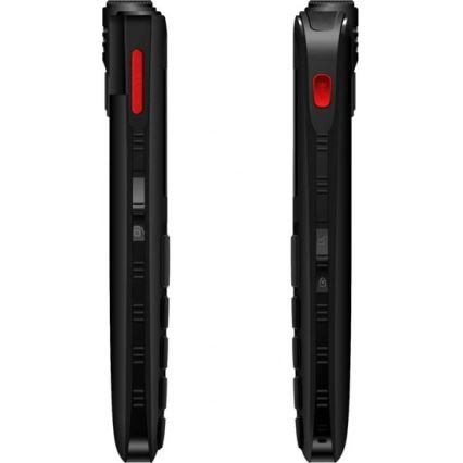 Evolveo - EasyPhone FL, mobilný telefón pre seniorov, čierny