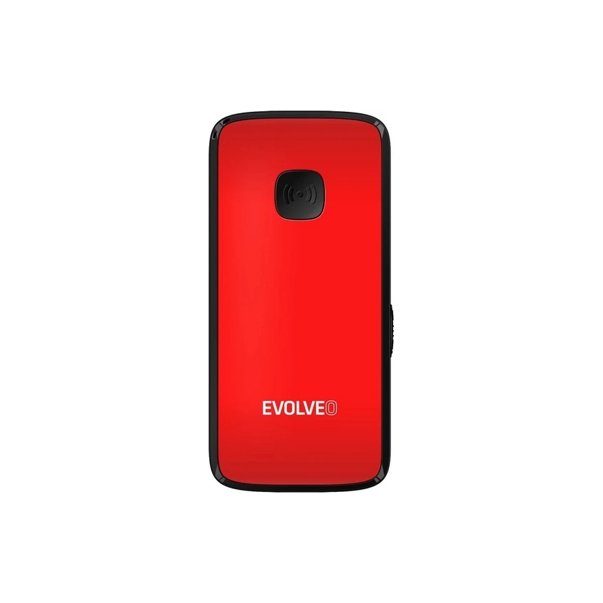 Evolveo - EasyPhone ID, mobilný telefón pre seniorov, červený