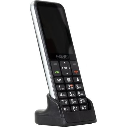 Evolveo - EasyPhone LT, 4G mobilný telefón pre seniorov, čierny