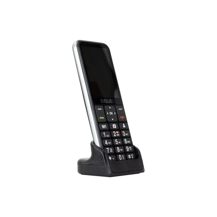Evolveo - EasyPhone LT, 4G mobilný telefón pre seniorov, čierny