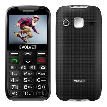Evolveo - EasyPhone XR 2G mobilný telefón pre seniorov čierna