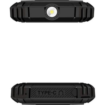 Evolveo - MaxPhone A1, čierny tlačidlový Dual SIM telefón