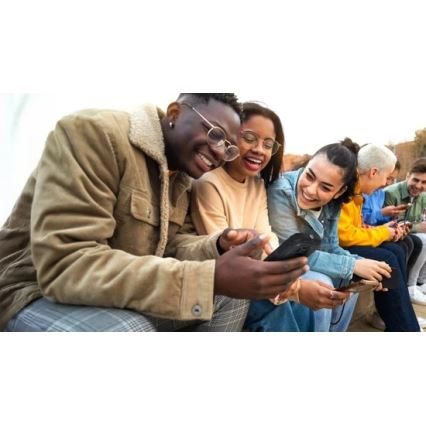 Evolveo - MaxPhone A1, tlačidlový Dual SIM telefón, čierny