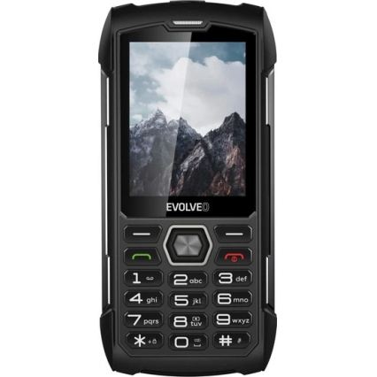 Evolveo - StrongPhone H1 vodotesný Dual SIM telefón čierna/šedá