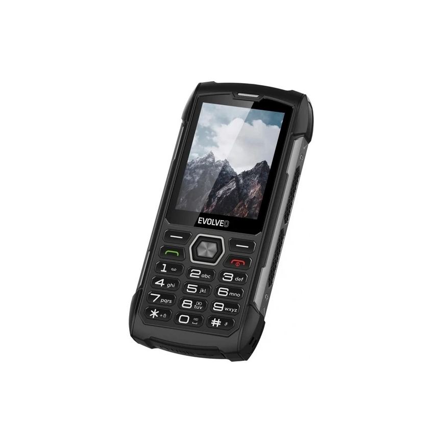 Evolveo - StrongPhone H1 vodotesný Dual SIM telefón čierna/šedá