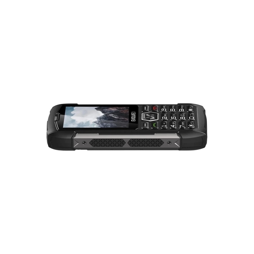 Evolveo - StrongPhone H1 vodotesný Dual SIM telefón čierna/šedá