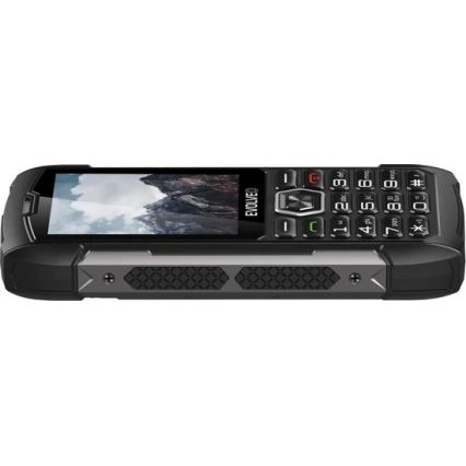 Evolveo - StrongPhone H1, vodotesný Dual SIM telefón, čierno-šedý