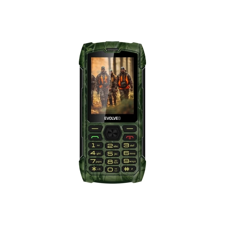 Evolveo - StrongPhone H1 vodotesný Dual SIM telefón poľovnícka kamufláž