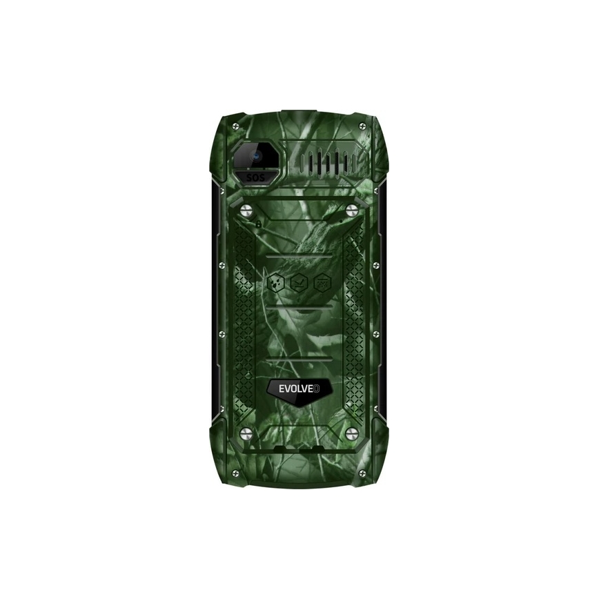 Evolveo - StrongPhone H1 vodotesný Dual SIM telefón poľovnícka kamufláž