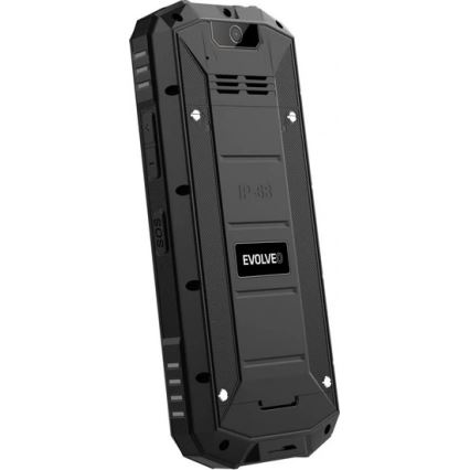 Evolveo - StrongPhone X5, vodotesný Dual SIM telefón čierna/šedá