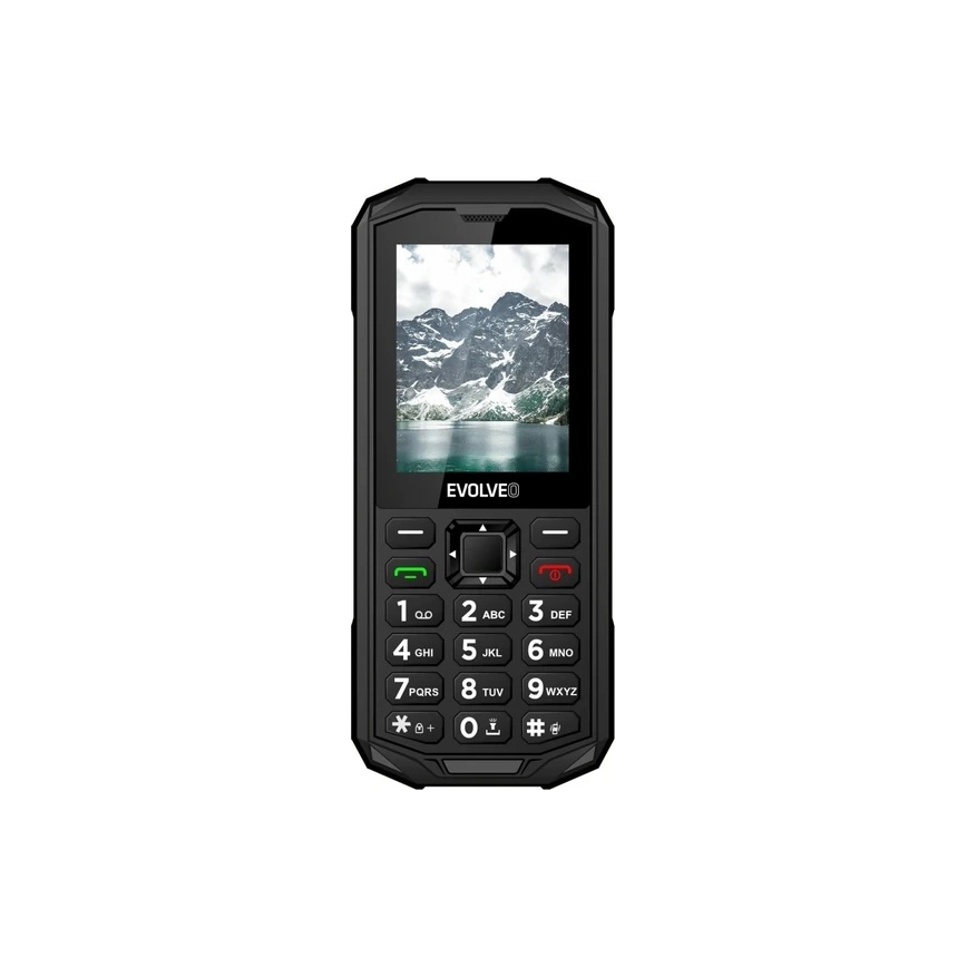 Evolveo - StrongPhone X5, vodotesný Dual SIM telefón, čierno-sivý