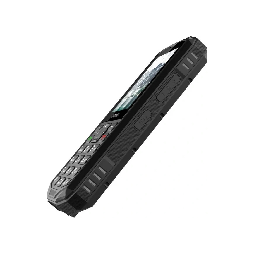 Evolveo - StrongPhone X5, vodotesný Dual SIM telefón, čierno-sivý