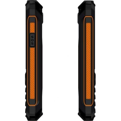 Evolveo - StrongPhone Z6 vodotesný Dual SIM telefón čierna/oranžová