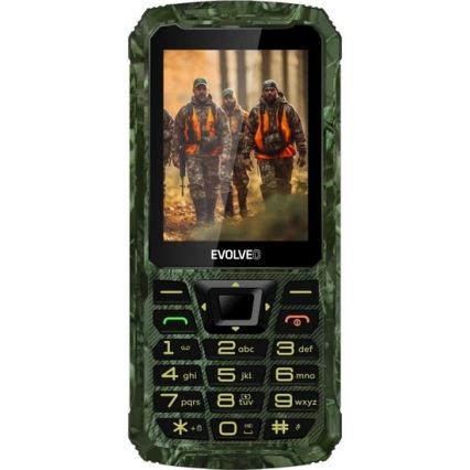 Evolveo - StrongPhone Z6 vodotesný Dual SIM telefón v loveckom maskovaní