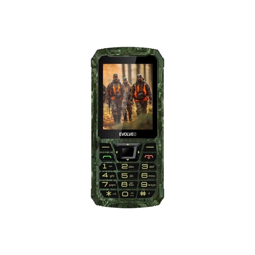 Evolveo - StrongPhone Z6 vodotesný Dual SIM telefón v loveckom maskovaní