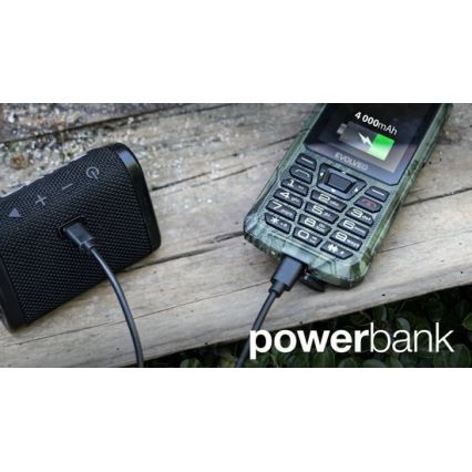 Evolveo - StrongPhone Z6 vodotesný Dual SIM telefón v loveckom maskovaní