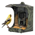 Evolveo - StrongVision BirdFeeder - inteligentné kŕmidlo pre vtáky s kamerou a solárnymi panelmi