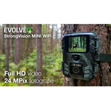 Evolveo - StrongVision MINI Wi-Fi fotopasca/bezpečnostná kamera s aplikáciou