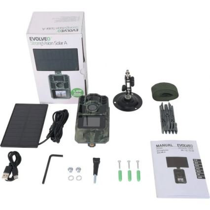Evolveo - StrongVision Solar A fotopasca so solárnym panelom