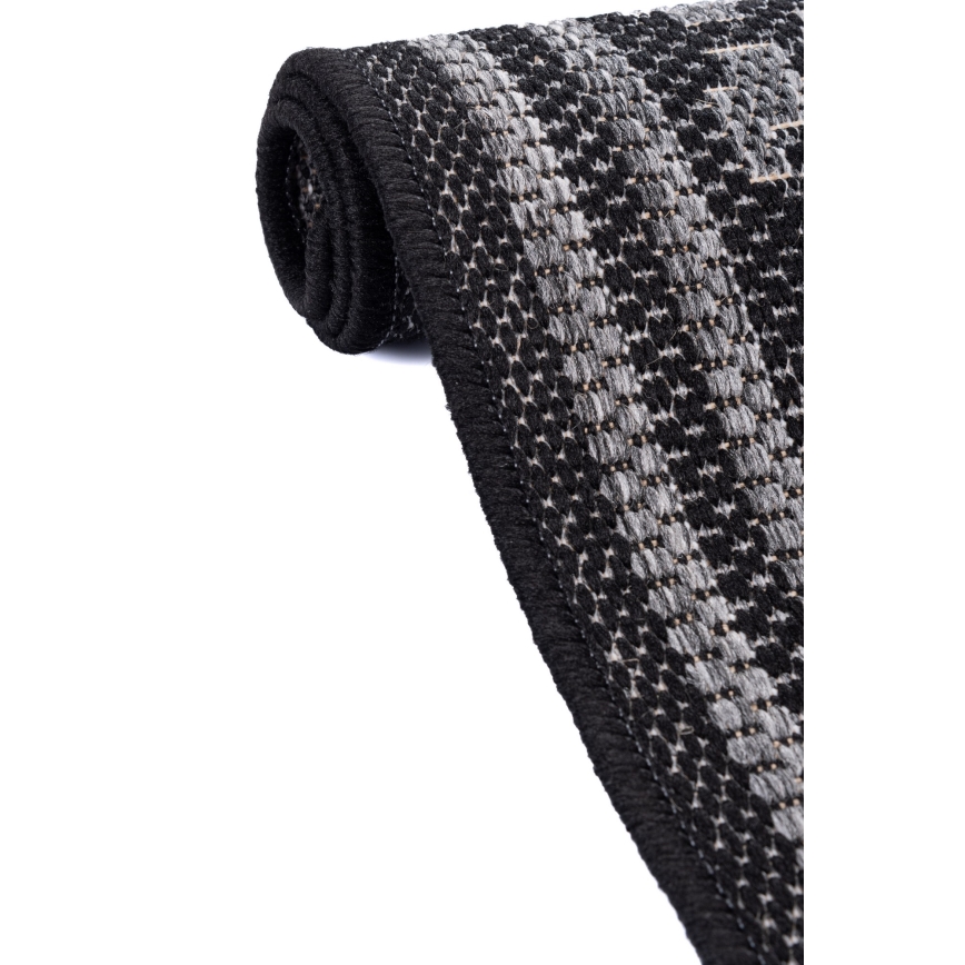 Exteriérový koberec EXPRESS NEW OUTDOOR 120x160 cm antracit