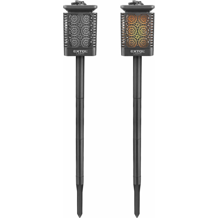 Extol - LED Solárne svietidlo 4v1 LED/600 mAh/1,2V IP44