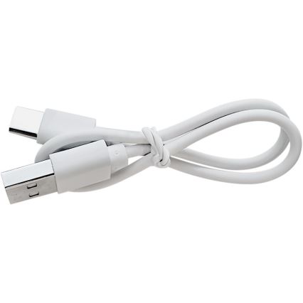 Extol - LED stmievateľná nabíjateľná skladacia lupa s LED osvetlením/650 mAh biela/sivá